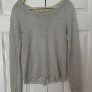 RACHEL Rachel Roy Women's Light Gray Sweater